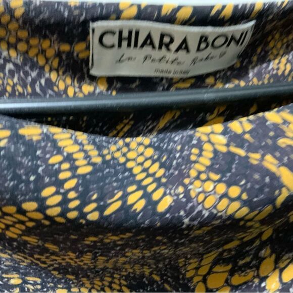 New Chiara Boni La Petite Robe Hasana Sheer-Sleeve Peplum Dress 6/40 Italy $750 - Picture 12 of 14